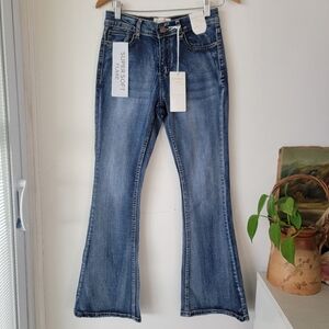 BAMBOO Women's Flare Super Soft Jeans Size 7